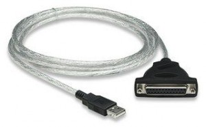 Manhattan 336581 Konwerter USB na port równoległy LPT DB25