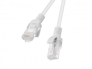 Lanberg PCF5-10CC-0025-S Patchcord RJ45, kat. 5e, FTP, 0.25m, szary
