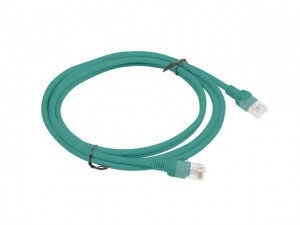 Lanberg PCU5-10CC-0200-G Patchcord RJ45, kat. 5e, UTP, 2m, zielony