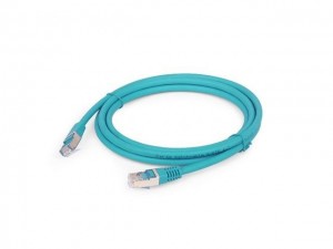 Gembird PP6A-LSZHCU-G-0.25M patchcord RJ45, kat. 6A, SFTP, LSZH, 0.25m, zielony