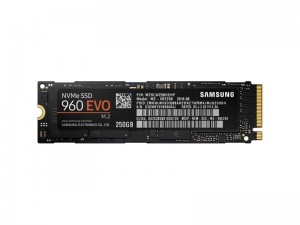 Samsung SSD 960 EVO NVMe M.2 250GB 3200/1500MB/s, V-nand