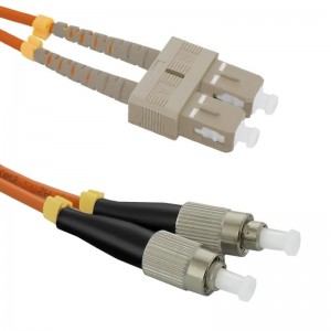 Qoltec Patchcord Światłowodowy SC/UPC-FC/UPC MM 50/125 OM2 2m