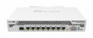 MikroTik CCR1009-7G-1C-PC L6 9xCore 1GB RAM 7xGig LAN 1xSFP combo Rack 19