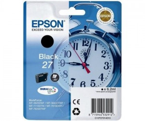 Epson C13T27014012 Tusz T2701 black DURABrite