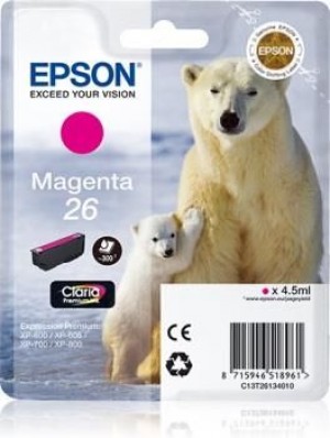 Epson C13T26134012 Tusz T2613 magenta Claria 4,5 ml XP-600/700/800