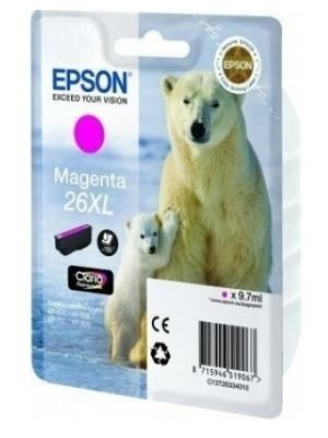 Epson C13T26334012 Tusz T2633 XL magenta Claria 9,7 ml XP-600/700/800