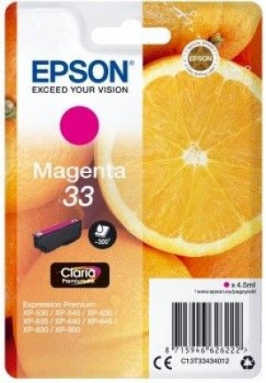 Epson C13T33434012 Tusz Premium Singlepack magenta 33