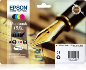 Epson C13T16364012 Zestaw T1636 XL CMYK Multi Pack WF-2010/25x0