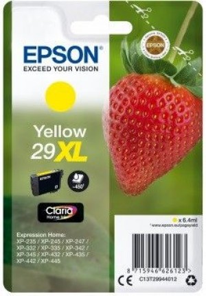 Epson C13T29944012 Tusz Singlepack yellow 29 Claria Home Tusz XL 6,4 ml