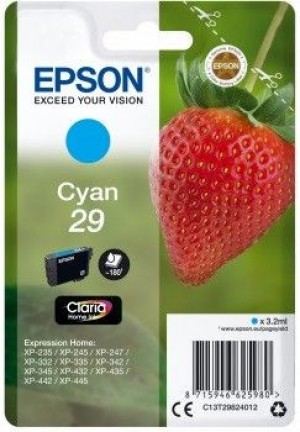 Epson C13T29824012 Tusz Singlepack cyan 29 Claria Home 3,2 ml