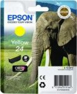 Epson C13T24244012 Tusz T2424 yellow 4,6 ml XP-750/850