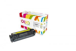 Armor Toner OWA do HP Color Laserjet CP2020, CP2025, CM2320, CM2720, 2800 stron, CC532A, żółta/yellow