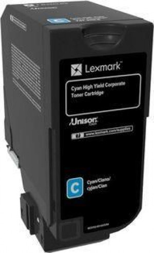 Lexmark Toner CS725 cyan 12k 74C2HCE