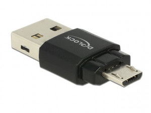 DeLOCK Czytnik kart Micro USB 2.0 OTG