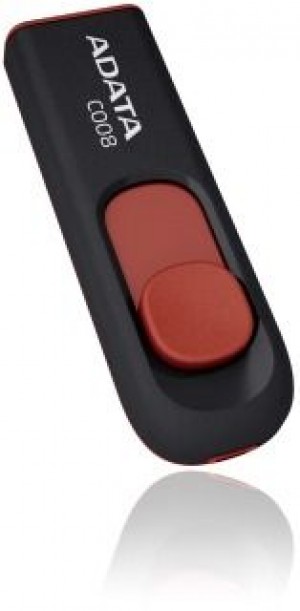 A-Data PAMIÄÄ USB USB2 8GB BLACK/RED AC008-8G-RKD