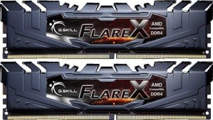 GSkill Flare X for AMD Pamięć DDR4 32GB 2x16GB 2400MHz CL15 1.2V XMP 2.0