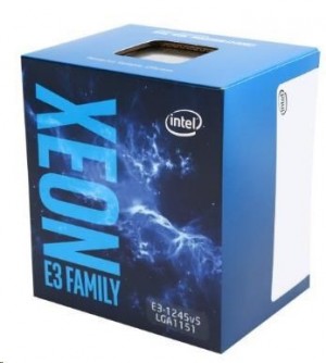 Intel CPU XEON E3-1245 v6, LGA1151, 3.70 GHz, 8MB L3, 4/8, VGA HD P630, 73W, BOX