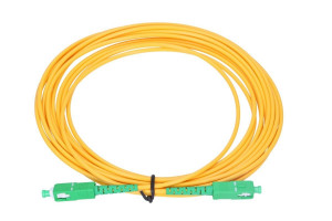 Extralink Patchcord SC/APC-SC/APC SM G.657A SIMPLEX 3.0mm 2m