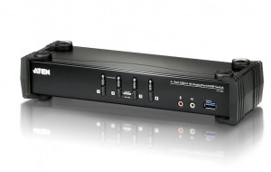 Aten Przełącznik4 portowy USB 3.0 4K DP KVMP Switch CS1924-AT-G