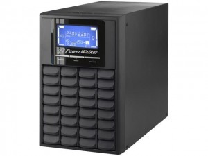 PowerWalker UPS VFI 1000 C LCD On-Line 1000VA 3X IEC C13 USB-B RS-232 LCD Tower
