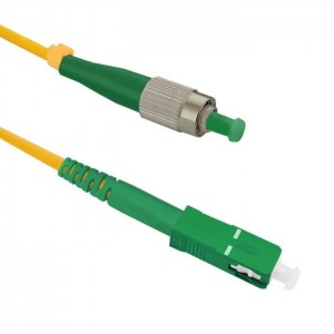 Qoltec Patchcord Światłowodowy FC/APC-SC/APC SM 9/125 G652D 5m