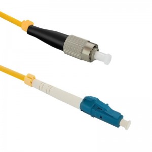 Qoltec Patchcord Światłowodowy LC/UPC-FC/UPC SM 9/125 G652D 5m