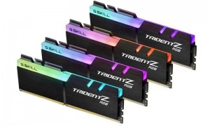 GSkill RAM TridentZ RGB Series - 32 GB (4 x 8 GB Kit) - DDR4 3000 UDIMM CL15 