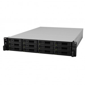 Synology RX1217sas, 12-kieszeniowe rozszerzenie 3.5/2,5 SAS/SATA 5Y