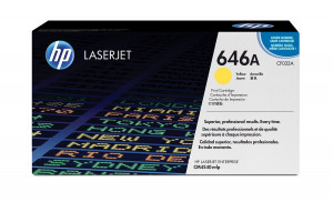 HP Colour LaserJet CF032A original toner cartridge yellow standard capacity 11.000 pages 1-pack