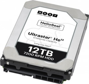 Western Digital Ultrastar DC HC520 3.5inch 26.1MM 12000GB 256MB 7200RPM SATA ULTRA 4KN ISE