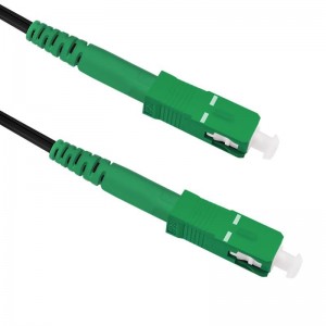Qoltec Patchcord Światłowodowy SC/APC-SC/APC message simplex 100m