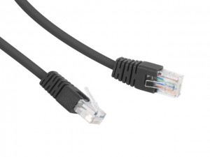 Gembird Patch cord Kat.6 UTP 1m czarny