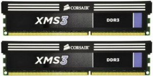 Corsair XMS3 2x4GB 1600MHz DDR3 CL9 DIMM 1.65V Radiator