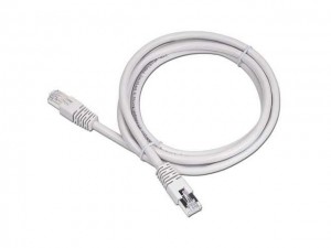 Gembird patchcord RJ45 osłonka zalewana kat 5e FTP 15m szary