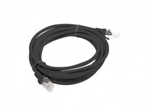 Lanberg PATCHCORD KAT.6 3M CZARNY FLUKE PASSED