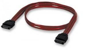 Manhattan kabel SATA datový 7-Pin Male to Male, 50 cm, Red