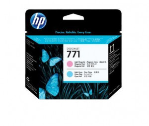 HP 771 original printhead light magenta and light cyan standard capacity 1-pack