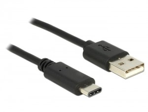 DeLOCK Kabel USB CM-AM 2.0 0,5m czarny