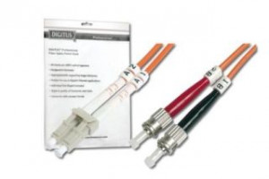 Digitus DK-2531-01 światłowód krosowy, duplex MM 50/125 SOM2 LC-ST, 1m, 15 LGW