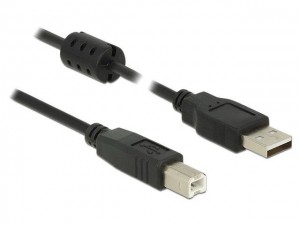 DeLOCK Kabel USB-A -> USB-B M/M 2.0 3m Czarny