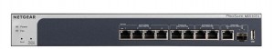 Netgear 8-port multi-gigabit smart managed pro switch with 2x 10G copper/fiber uplinks divided into 2-port RJ-45 multi-GB Eth