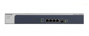 Netgear 5-Port 10-Gigabit/Multi-Gigabit Ethernet Unmanaged Switch with 1 SFP+ ports, Desktop and Rackmount