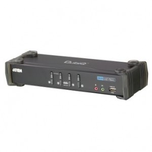 Aten 4-Port USB DVI/Audio KVMP Switch | | 4-Port USB DVI/Audio KVMP? Switc