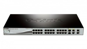 D-Link 28-PORT LAYER2 POE SMART/MANAGED SWITCH IN