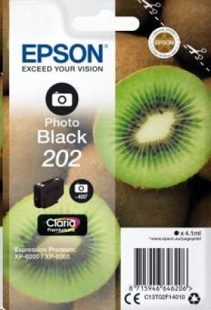 Epson C13T02F14010 Tusz photo black 202 4,1ml Claria Premium