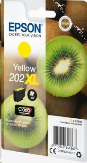 Epson C13T02H44010 Tusz singlepack 202XL yellow 8,5ml Claria premium
