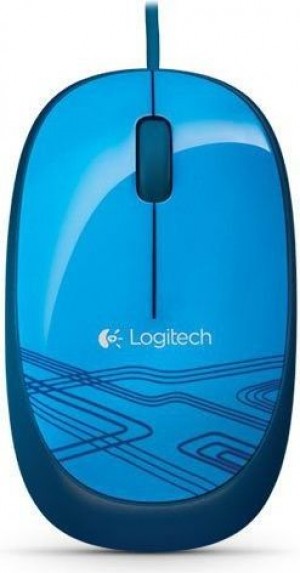 Logitech MYSZ USB OPTICAL M105 BLUE 910-003114