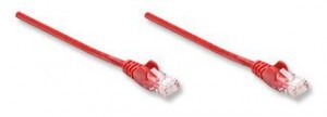 Intellinet Network Solutions INTELLINET 318952 Intellinet patch cord RJ45. kat. 5e UTP. 1m czerwony. 100 miedź