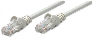 Intellinet Network Solutions INTELLINET patch cord RJ45. kat. 6 UTP. 1m szary. 100 miedź