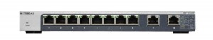 Netgear GS110MX-100PES 8 Port 10/100/1000 Mbit/s 2x 10GB/s Multi-Gig Port Unmanaged Switch